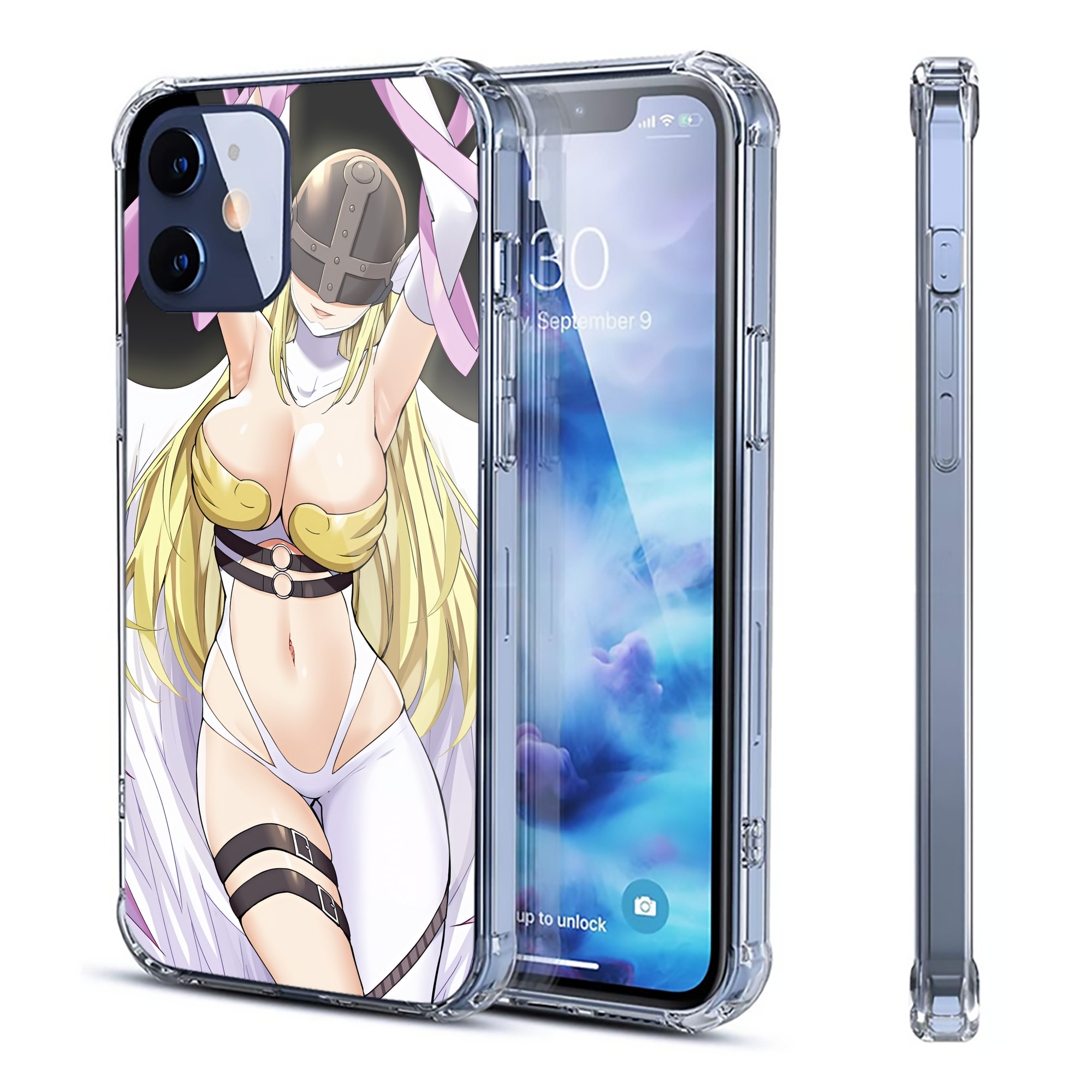 （画像用） Digimon デジタルモンスター/デジモン 【iPhone 12シリーズ対応】透明スマホケース（クリアソフトケース）